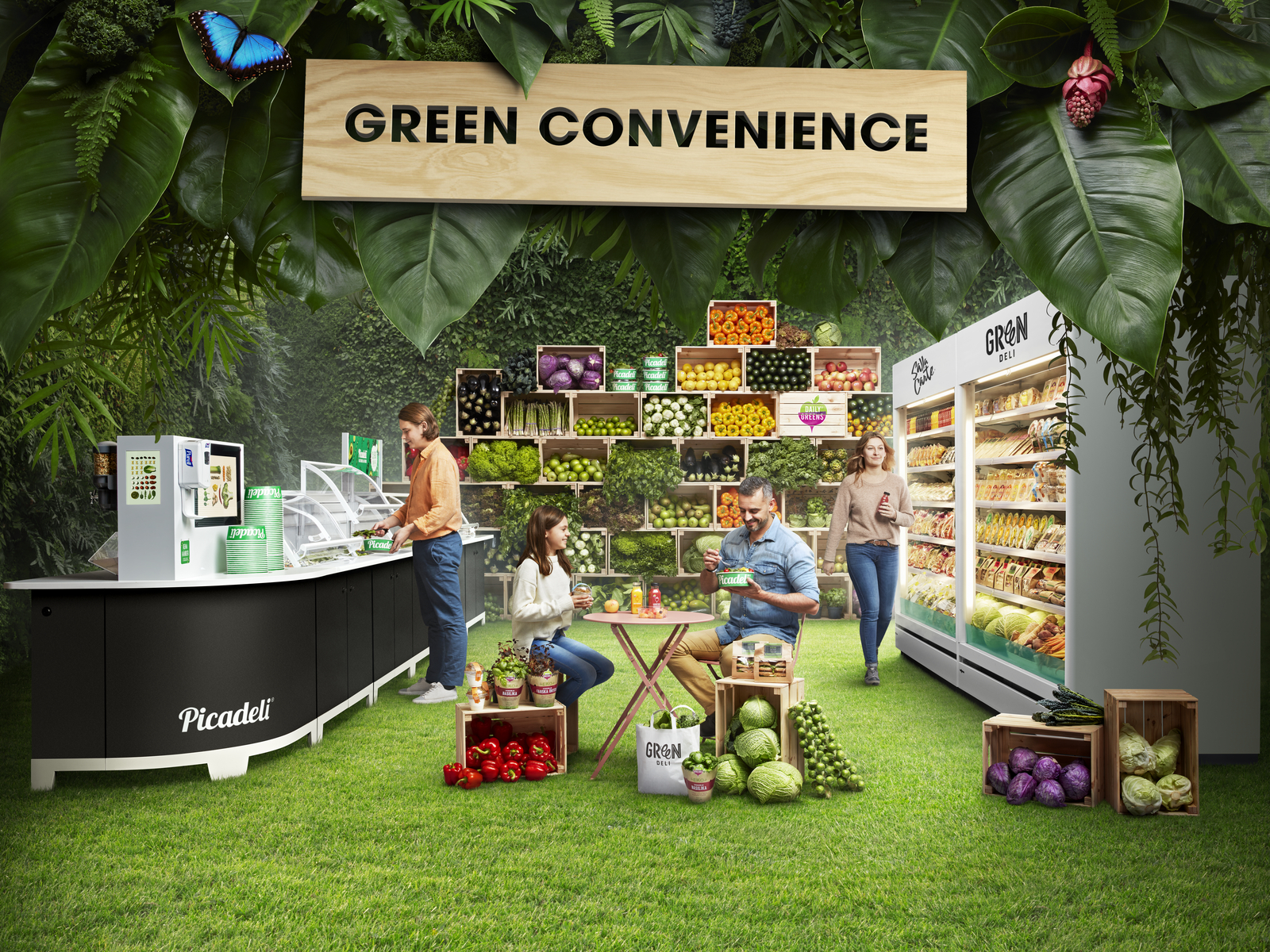 Large Greenfood Hero Liggande